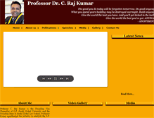 Tablet Screenshot of crajkumar.net